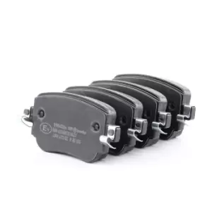 Image of BREMBO Brake pad set PRIME LINE P 85 135 Brake pads,Brake pad set, disc brake VW,AUDI,SKODA,SHARAN (7N1, 7N2),CADDY IV Kombi (SAB, SAJ)