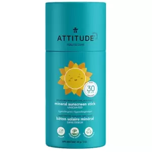 image of Attitude Baby & Kids Sunscreen Stick - SPF 30 - fragrance free