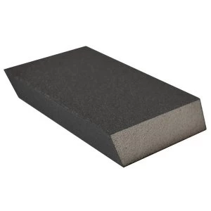 image of Faithfull Dual Angle Drywall Sanding Block Fine 120G