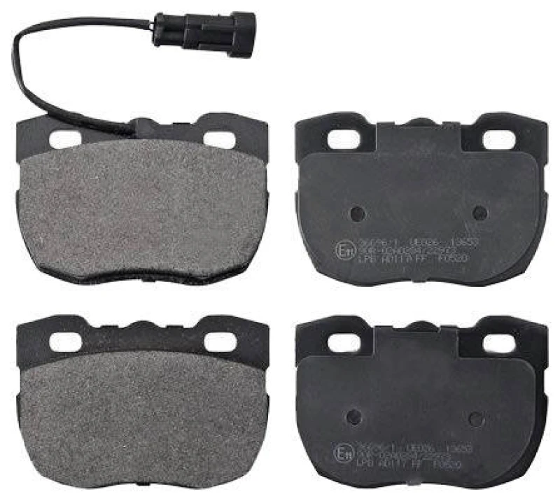 Image of A.B.S. 36696/1 Brake pad set with integrated wear sensor Brake Pad Set,disc brake (402)