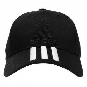 image of adidas Baseball 3-Stripes CT Cap - Black/White