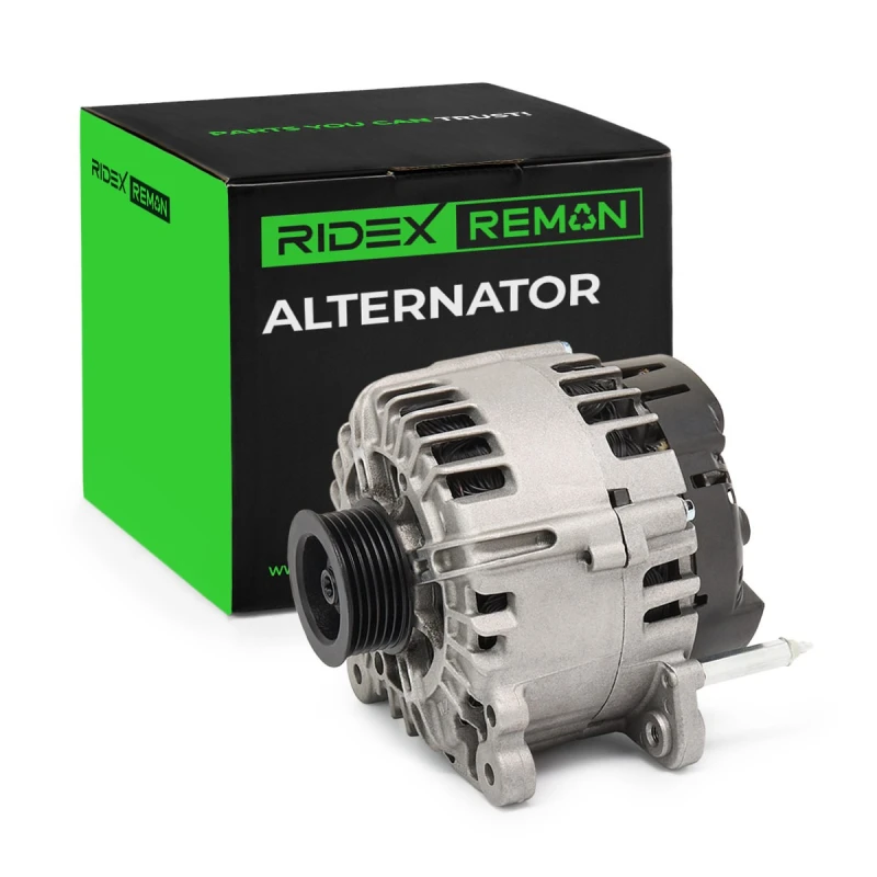 Image of RIDEX REMAN 4G0966R Generator Alternator Charging Current: 150A, Voltage: 12V Alternator (4)