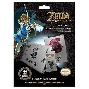 image of The Legend Of Zelda Tech Stickers