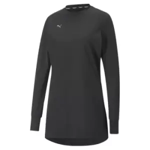 Puma Modest Long Sleeve T Shirt Womens - Black