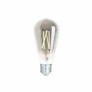 image of 4Lite WiZ Connected SMART LED WiFi Filament Bulb ST64 Clear Smoky - 4L1-8015