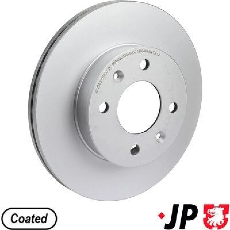 Image of JP GROUP Brake disc JP GROUP 3563101200