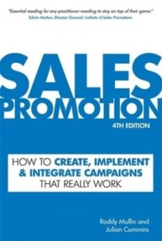 Image of Sales Promotion by Roddy Mullin Book