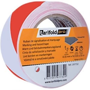 image of Tarifold Floor Marking Tape Vinyl 5cm Red & White