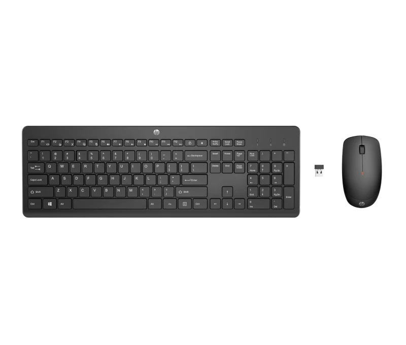 Image of HP 230 WL MOUSE+KB COMBO FR keyboard Mouse included Office RF Wireless