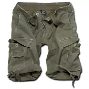 Image of Brandit Vintage Classic Shorts, green, Size 2XL, green, Size 2XL