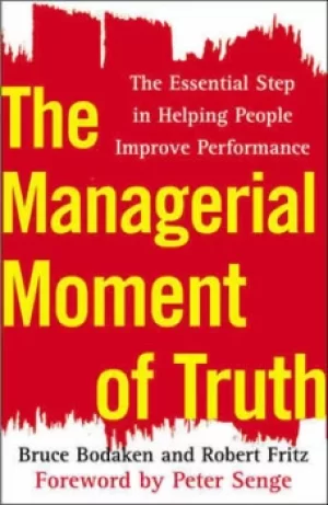 Image of The managerial moment of truth by Bruce Bodaken