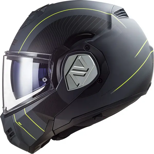 Image of LS2 FF906 Advant Cooper Matt Titanium Black Modular Helmet Size M