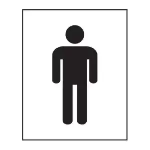Image of Male Symbol - RPVC (125 x 200mm)