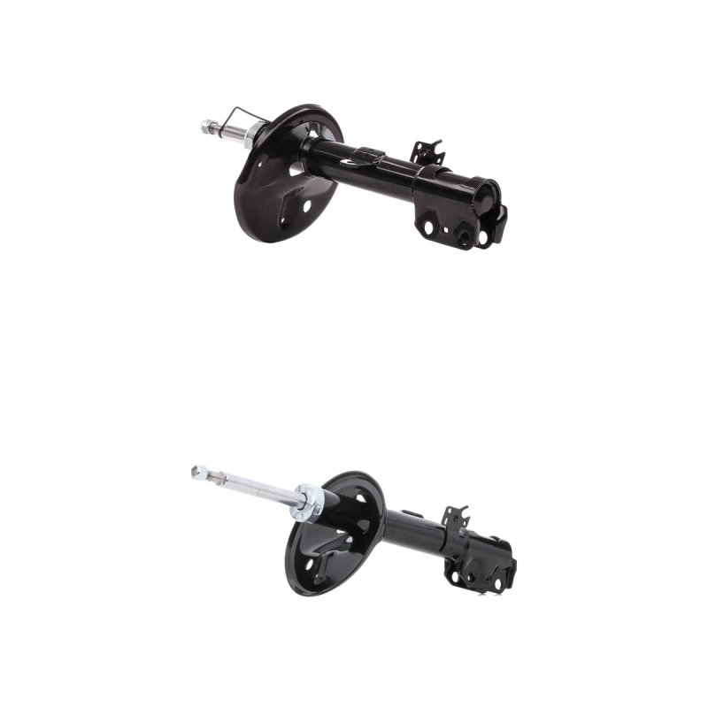 Image of RIDEX 854S20246 Shock absorber Front Axle Left, Gas Pressure, Twin-Tube, Suspension Strut, Top pin Shock Absorber (854)