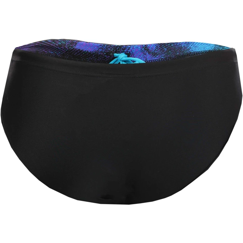 Image of Speedo Placement Panel 7cm Swim Briefs Mens - Black 26