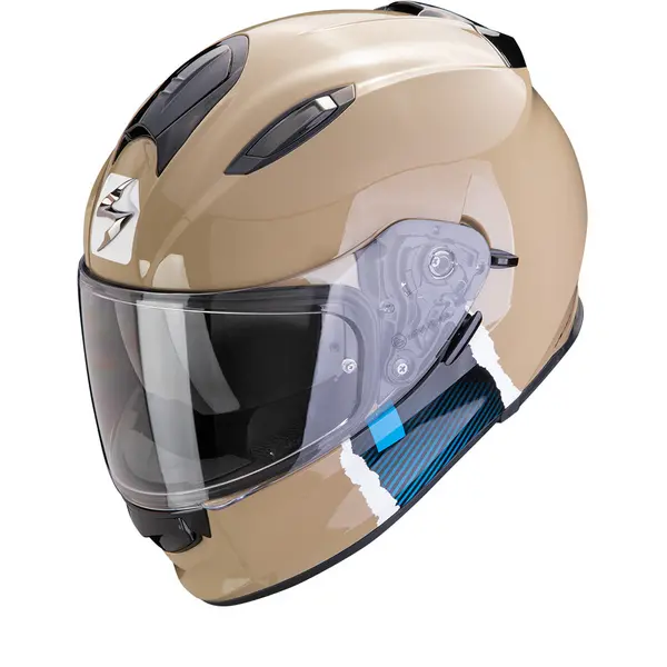 Scorpion EXO-491 Code Sand-Blue Full Face Helmet L