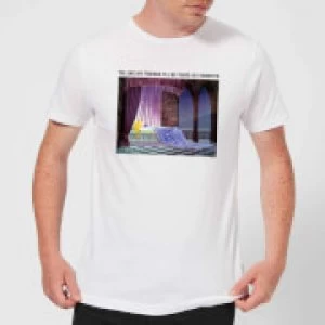 Image of Disney Sleeping Beauty I'll Be There In Five Mens T-Shirt - White - XXL