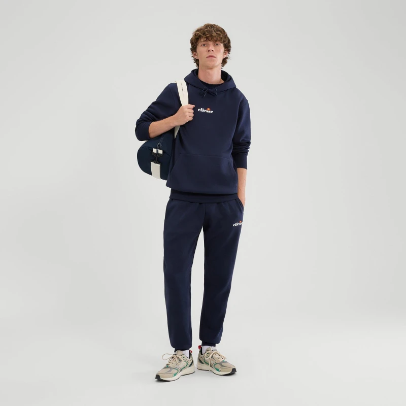 Image of Ellesse Mens Pershuta Pull Over Hoodie Navy male Medium