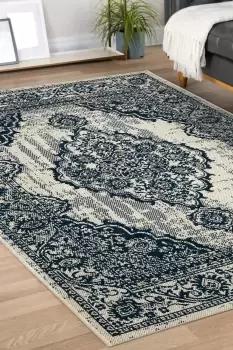 Image of Multi Purpose Traditional Rug - Size: 160x230cm - Blue - Print