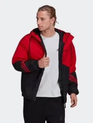 Image of adidas Back To Sport Insulated Jacket, Red Size XL Women