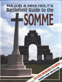 Image of Major and Mrs Holts Battlefield Guide to the Somme by Tonie Holt and Valmai Holt Paperback