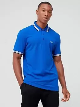 Image of Boss Paddy Polo Shirt - Medium Blue