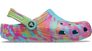 image of Crocs Classic Marbled Clogs Unisex Neptune / Multi W7/M6