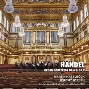 image of Handel Organ Concertos Op 4 & Op 7 by George Frideric Handel CD Album