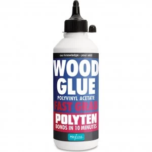 Image of Polyvine Polyten Fast Grab Wood Adhesive 500ml
