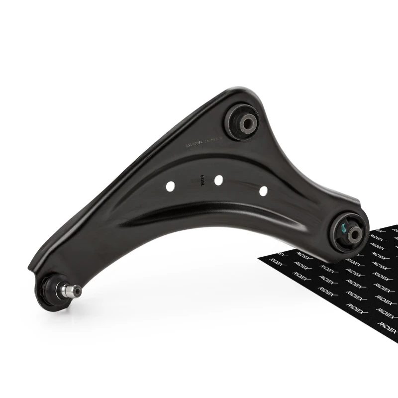 Image of RIDEX 273C2298 Suspension arm Control Arm, Sheet Steel, Front Axle Left Track Control Arm (273)
