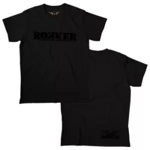 image of Rokker Black Jack T-Shirt, Size S, black, Size S