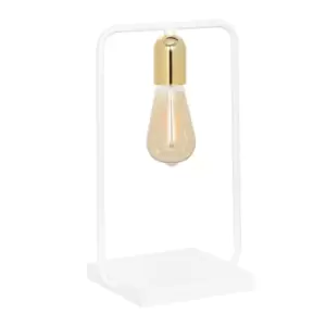 Image of Emibig Savo White Table Lamp 1x E27