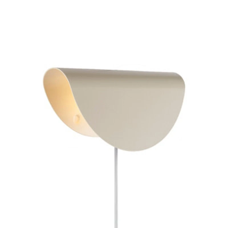 Image of Nordlux Model Metal Wall Light Beige,plug In Or Mains