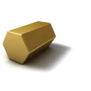 Image of 1in x 24" Brass Hexagon Bar CW614N/CZ121 -1 Piece