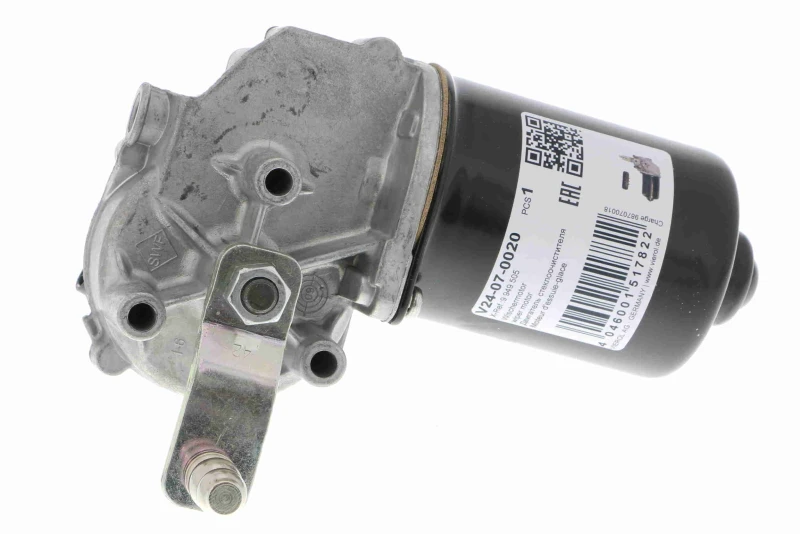 Image of VEMO V24-07-0020 Wiper Motor Q+, original equipment manufacturer quality, Front Wiper Motor (295)