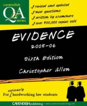 Image of Evidence by Christopher Allen Paperback