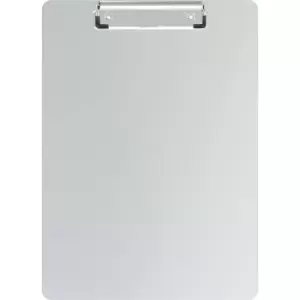 Image of MAUL Writing board, aluminium, with clamp and magnetic strip, pack of 2, LxWxD 319 x 230 x 14 mm