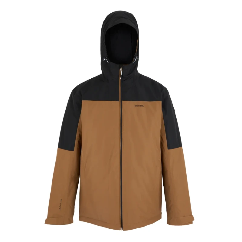 Image of Regatta Regatta Men Thornridge Waterproof Insulated Jacket in Brown Size: X-Large Brown XL Male 5063516130727