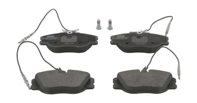 Image of JURID 571838J Brake pad set incl. wear warning contact, with accessories Brake Pad Set,disc brake (402)