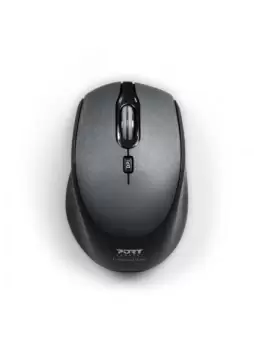 Image of Port Designs 900713 mouse Ambidextrous RF Wireless + USB Type-C...