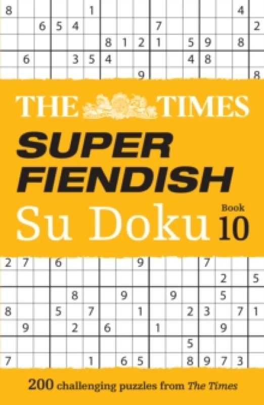 Image of The Times Super Fiendish Su Doku Book 10. Paperback. By The Times Mind Games Books