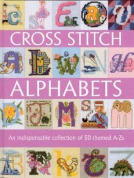 Image of Cross Stitch Alphabets Hardback