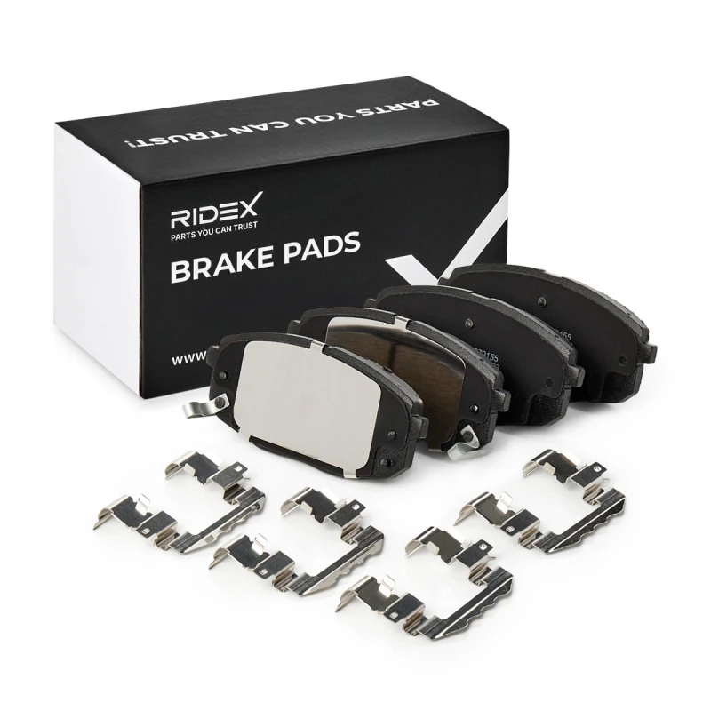 Image of RIDEX Brake pad set RIDEX 402B2016