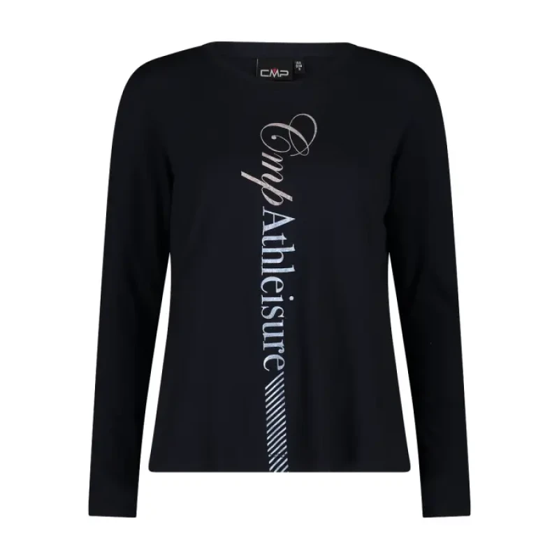 Image of CMP Womens long sleeve T-Shirt CMP Noir Female 2XS