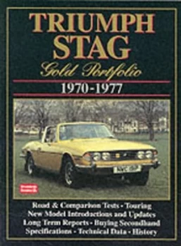 Image of Triumph Stag Gold Portfolio 1970-1977 by R.M Clarke Paperback