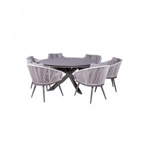Image of Aspen 6 Seater Round Set