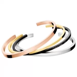 Image of Calvin Klein Gorgeous Open Bangle Set