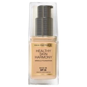 image of Max Factor Healthy Skin Harmony Foundation Beige 55 Nude