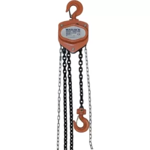 3.0 Ton 3MTR Hand Chain Hoist C/W Overload Brake