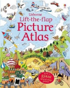 Image of Lift the Flap Atlas by Alex Frith and Kate Leake Hardback